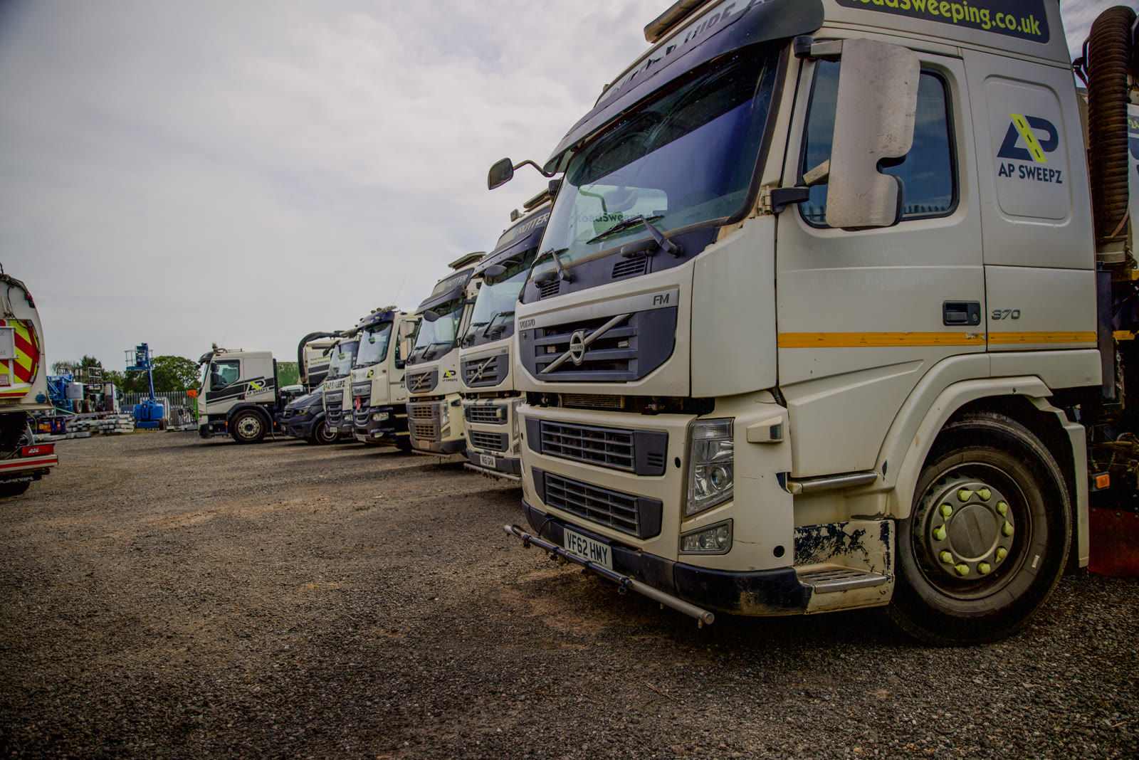 AP Sweepz road sweeping and environmental services fleet